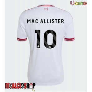 Liverpool Alexis Mac Allister #10 Seconda Maglia 2026-27 Manica Corta Liverpool Alexis Mac Allister #10 Seconda Maglia 2026-27 Manica Corta
